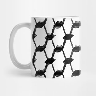 Kufiya Hatta Pattern,Free Palestine,Kufiya Hatta Pattern,Palestinian Traditional Kufiya, Palestine Arabic Hatta Keffiyeh Mug